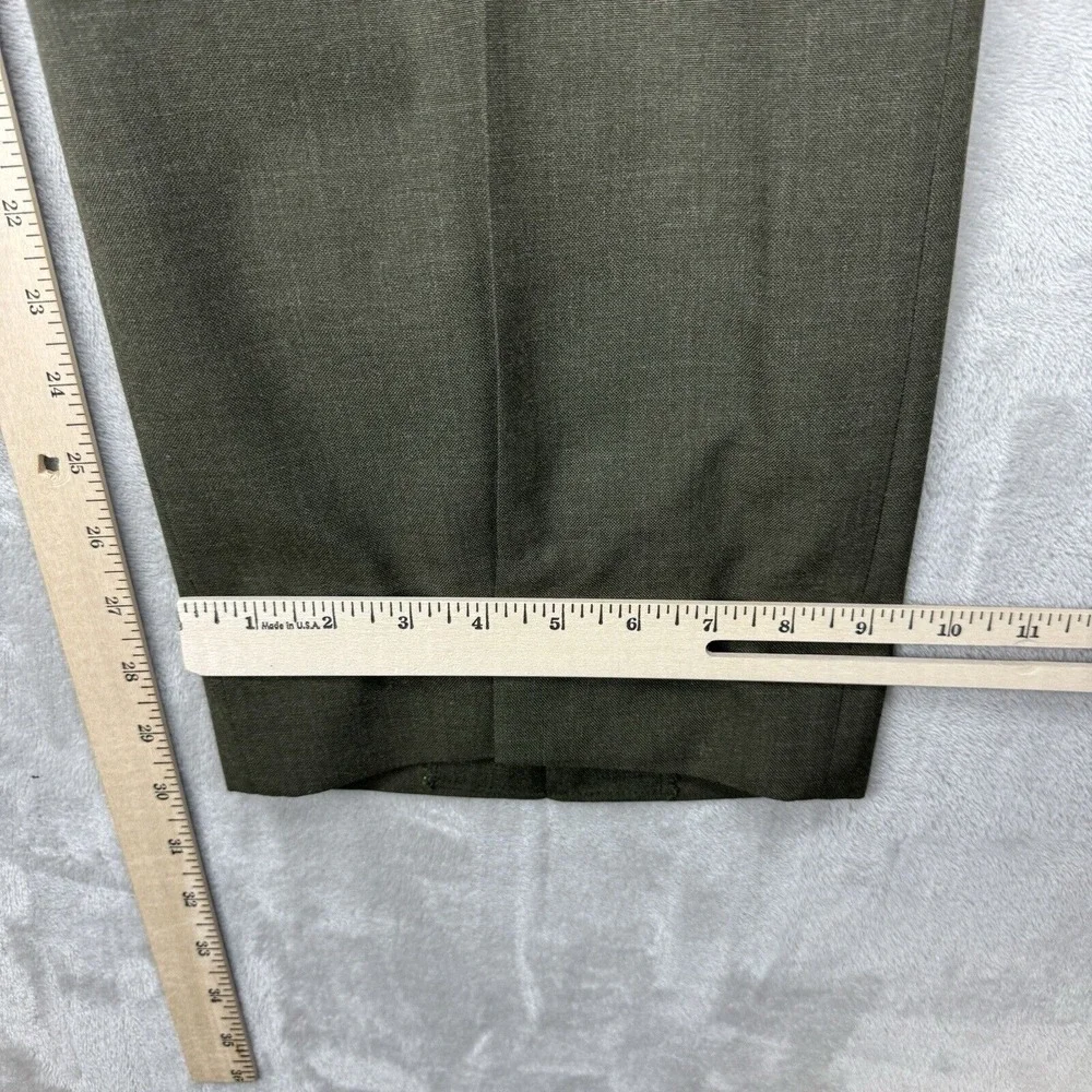 Vtg 70s Vietnam War Era Uniform Mens Wool Blend‎ Tropical Military Coat Trouser